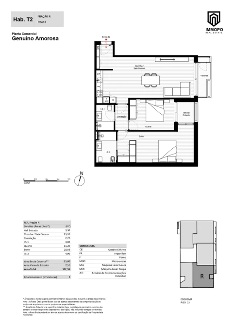 Apartamento T2 para Venda em Chafe