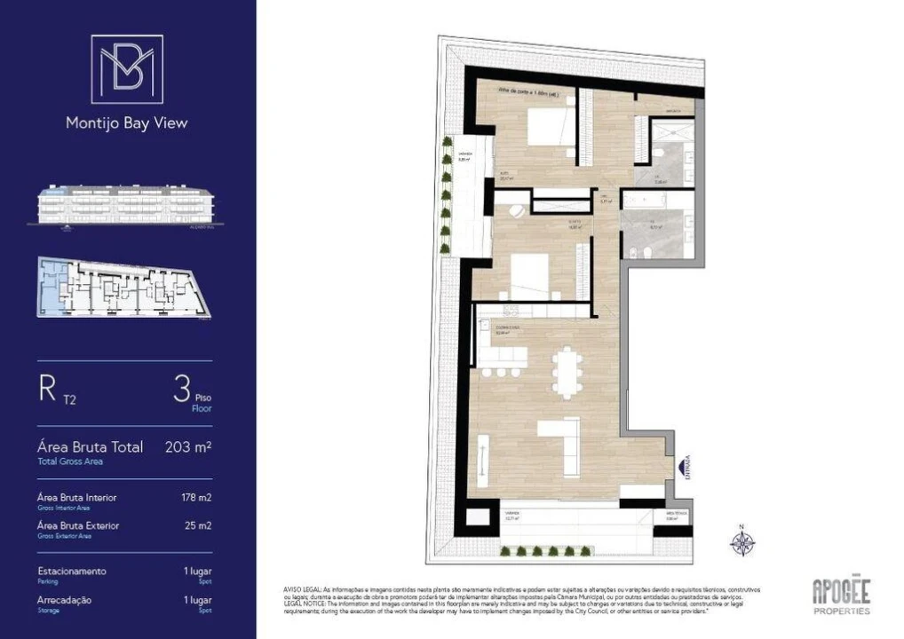 Apartamento T2 para Venda em Montijo e Afonsoeiro Foto 30