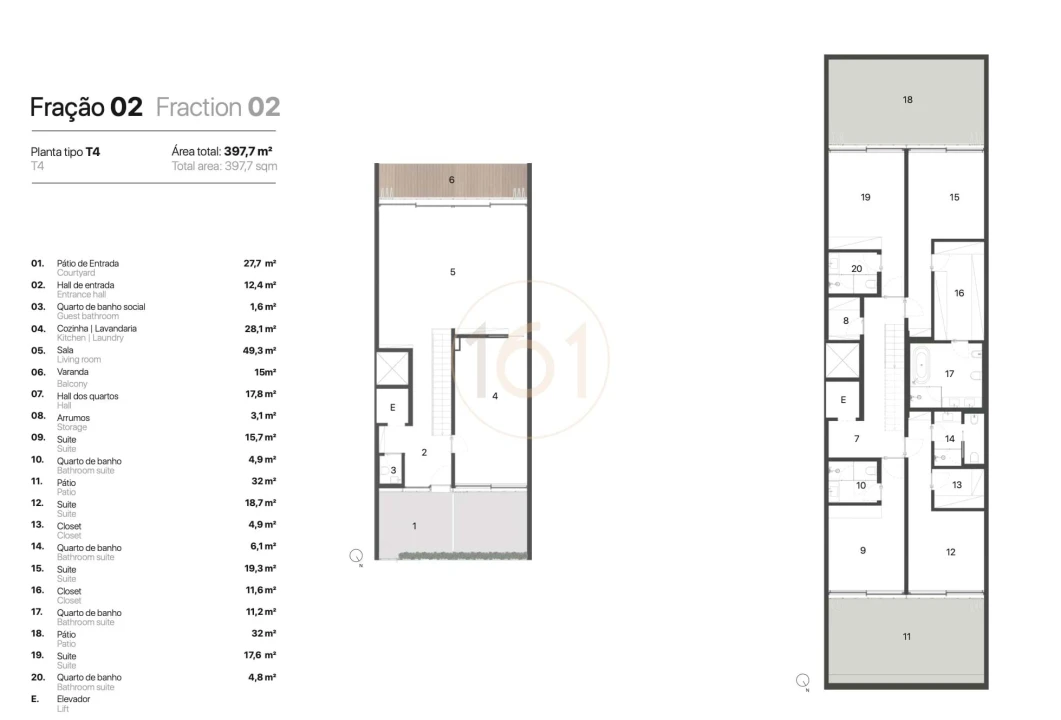 Apartamento T4 para Venda em Aldoar, Foz do Douro e Nevogilde Foto 18