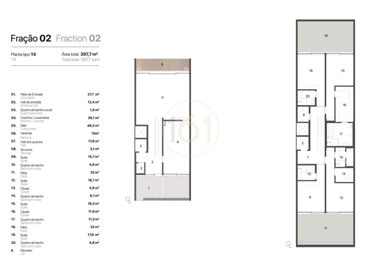 Apartamento T4 para Venda em Aldoar, Foz do Douro e Nevogilde Foto 18