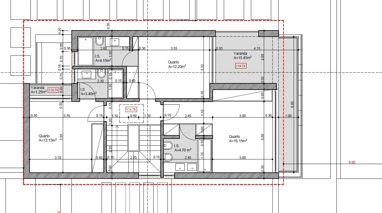 Moradia T4 para Venda em Alcabideche Planta 3