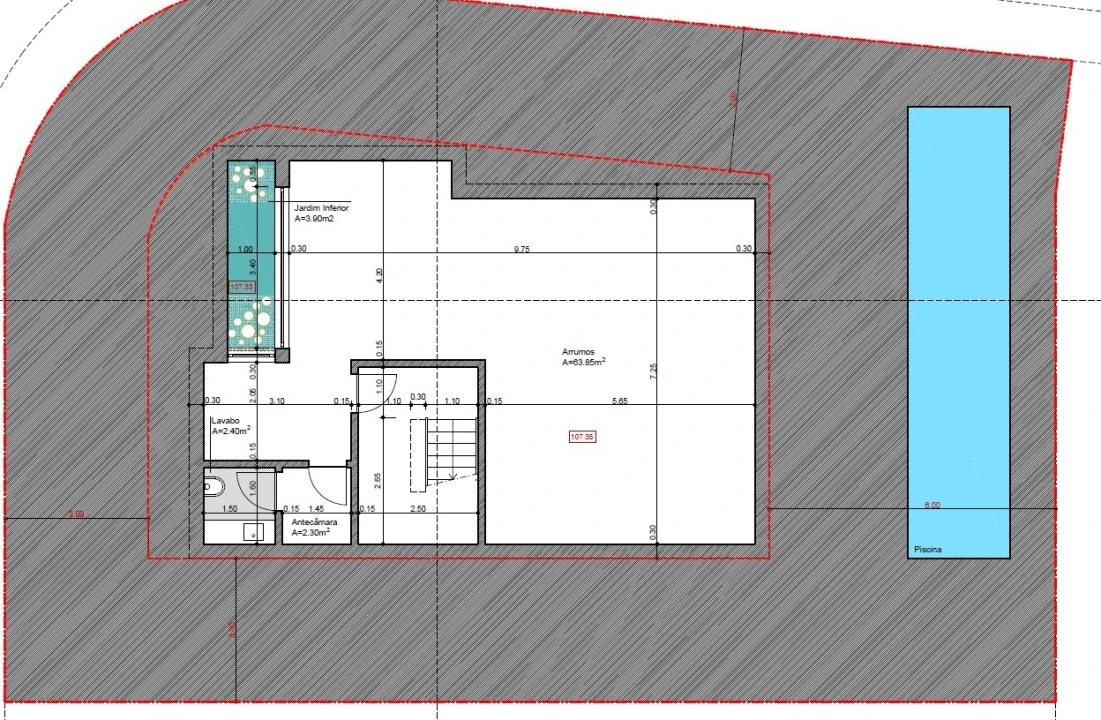 Moradia T4 para Venda em Alcabideche Planta 6