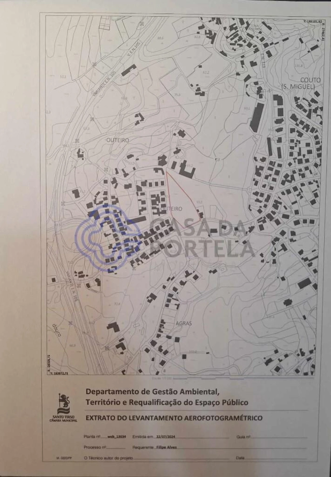 Terreno para Venda em Santo Tirso, Couto (Santa Cristina e São Miguel) e Burgães Foto 13
