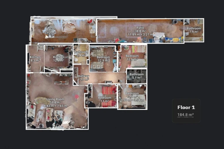 Moradia T4 para Venda em Nossa Senhora da Expectação Planta 2