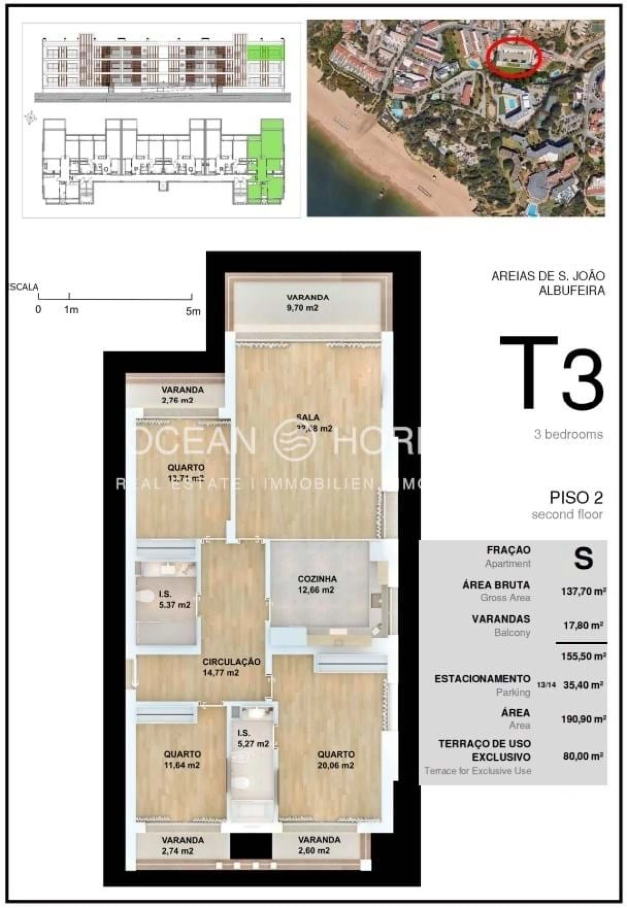 Apartamento T3 para Venda em Albufeira e Olhos de Água Foto 28