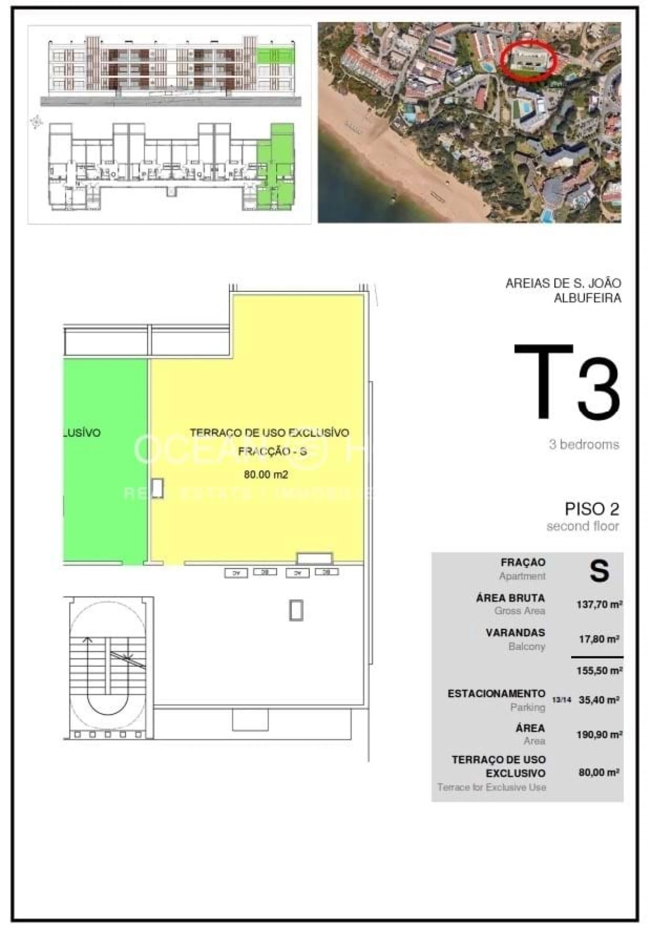 Apartamento T3 para Venda em Albufeira e Olhos de Água Foto 29