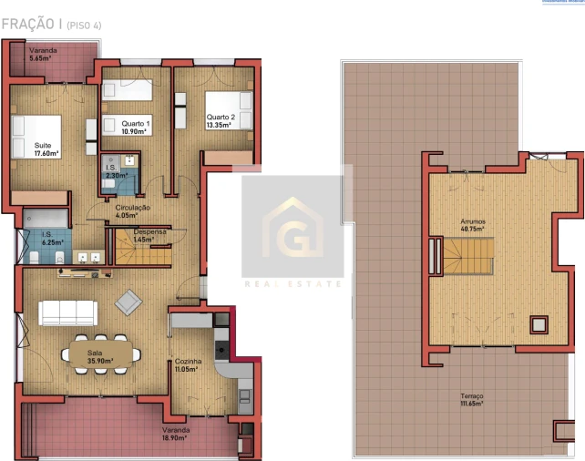 Apartamento T3 para Venda em Montijo e Afonsoeiro Foto 20