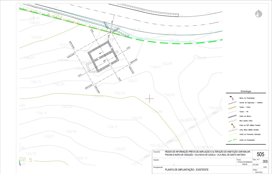 Quinta T3 para Venda em Vila Nova de Cacela Planta 5