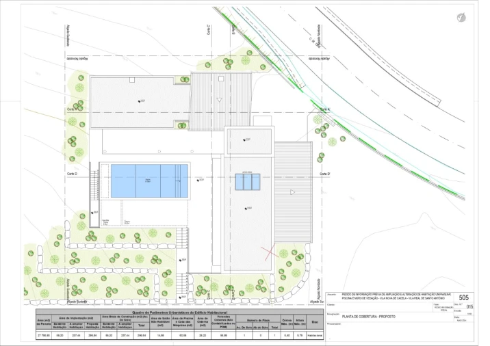Quinta T3 para Venda em Vila Nova de Cacela Planta 1