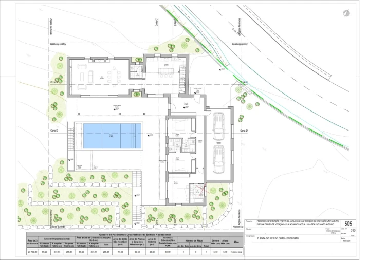 Quinta T3 para Venda em Vila Nova de Cacela Planta 2