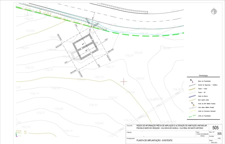 Quinta T3 para Venda em Vila Nova de Cacela Planta 5