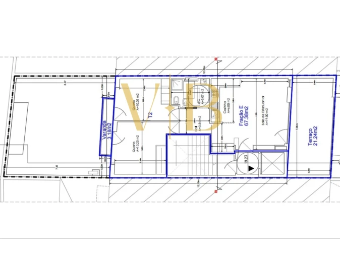 Apartamento T2 para Venda em Vila do Conde Foto 14