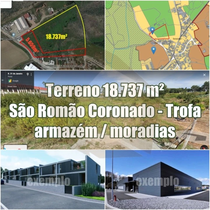 Terreno Misto para Venda em Coronado (São Romão e São Mamede) Foto 2