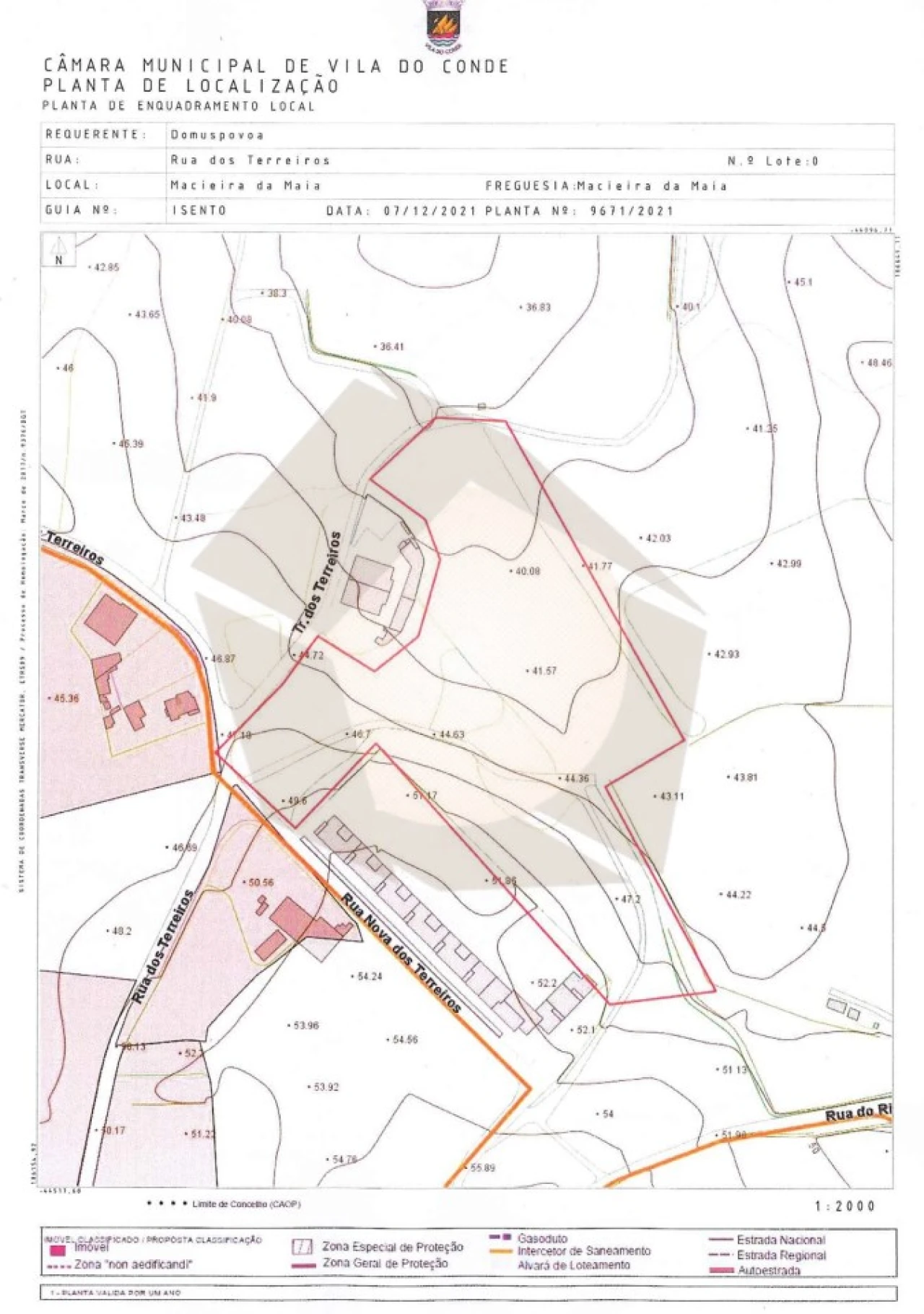 Terreno para Venda em Macieira da Maia Foto 1