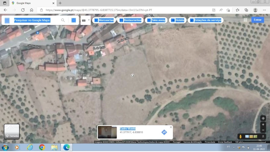 Terreno Agricola ou Rústico para Venda em Castro Vicente Planta 1