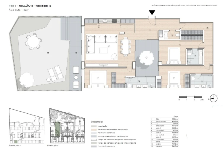 Apartamento T3 para Venda em Paranhos Planta 1