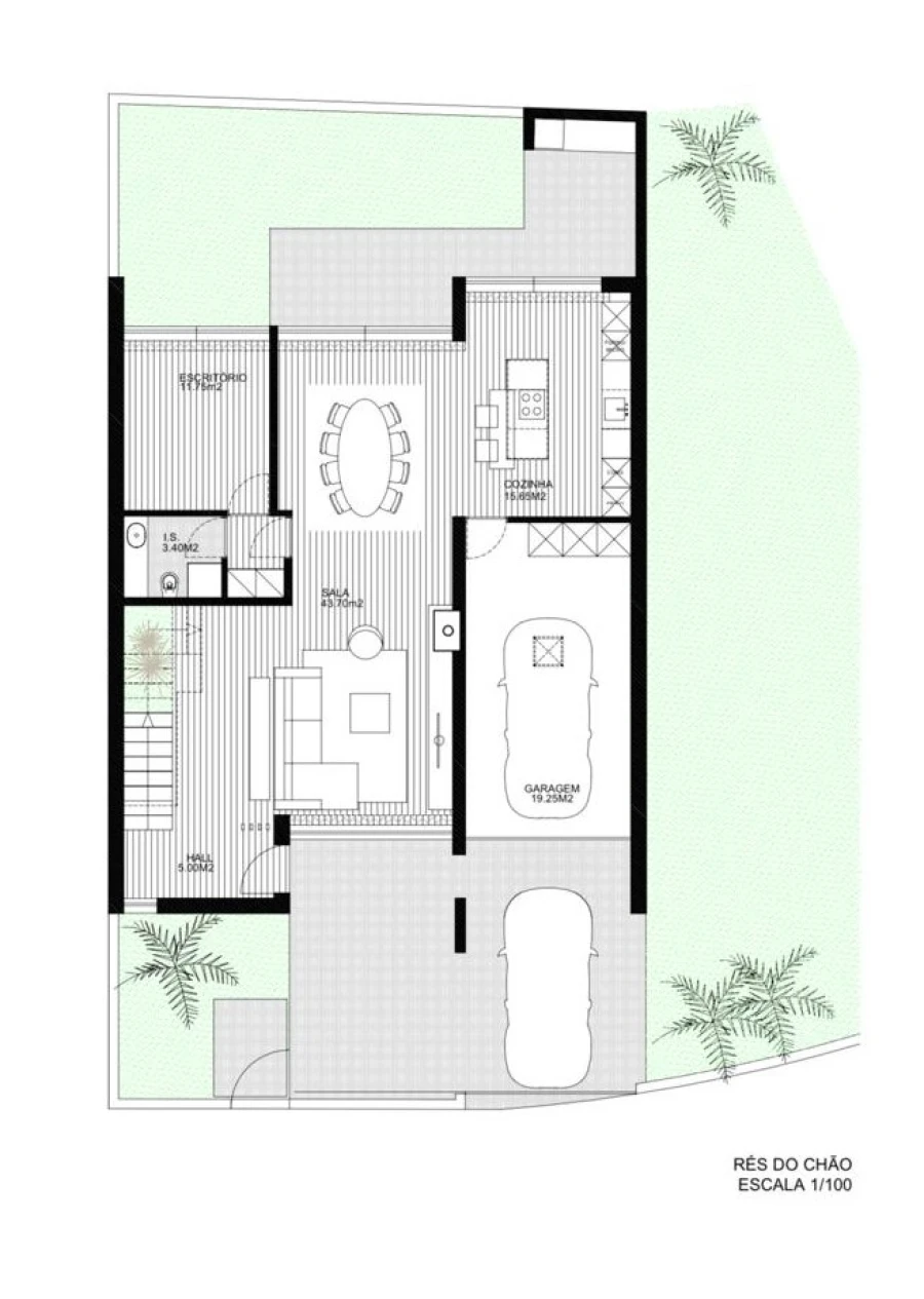 Moradia T3 para Venda em Roriz Planta 1