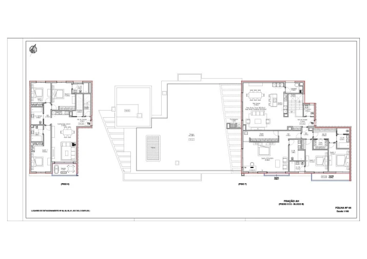Apartamento T5 para Venda em Funchal (São Pedro) Planta 1