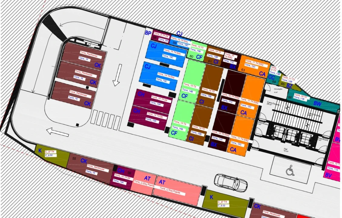 Apartamento T3 para Venda em Lordelo do Ouro e Massarelos Planta 2