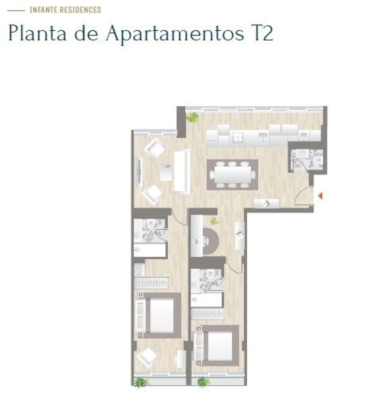 Apartamento T1 para Venda em Estrela Foto 17