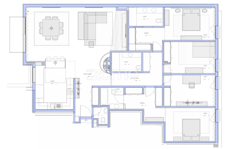 Apartamento T4 para Venda em Matosinhos e Leça da Palmeira Foto 50