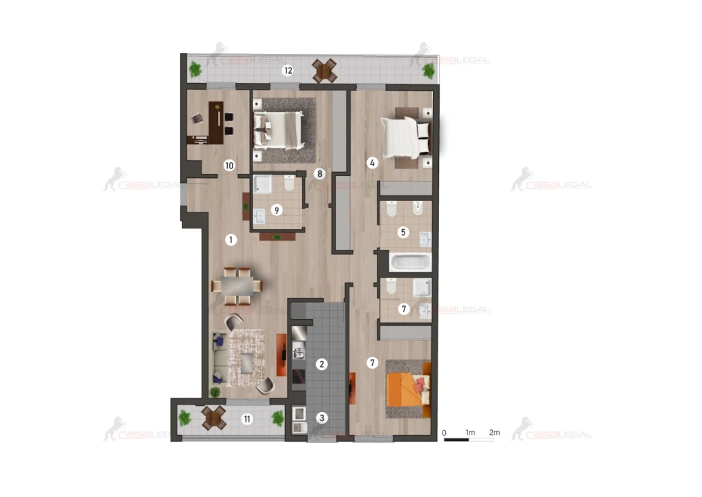 Apartamento T3 para Venda em Funchal (Se) Foto 8