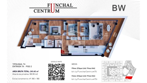Apartamento T4 para Venda em Funchal (São Pedro)