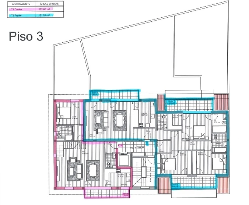Apartamento T3 para Venda em Currelos, Papízios e Sobral Foto 57