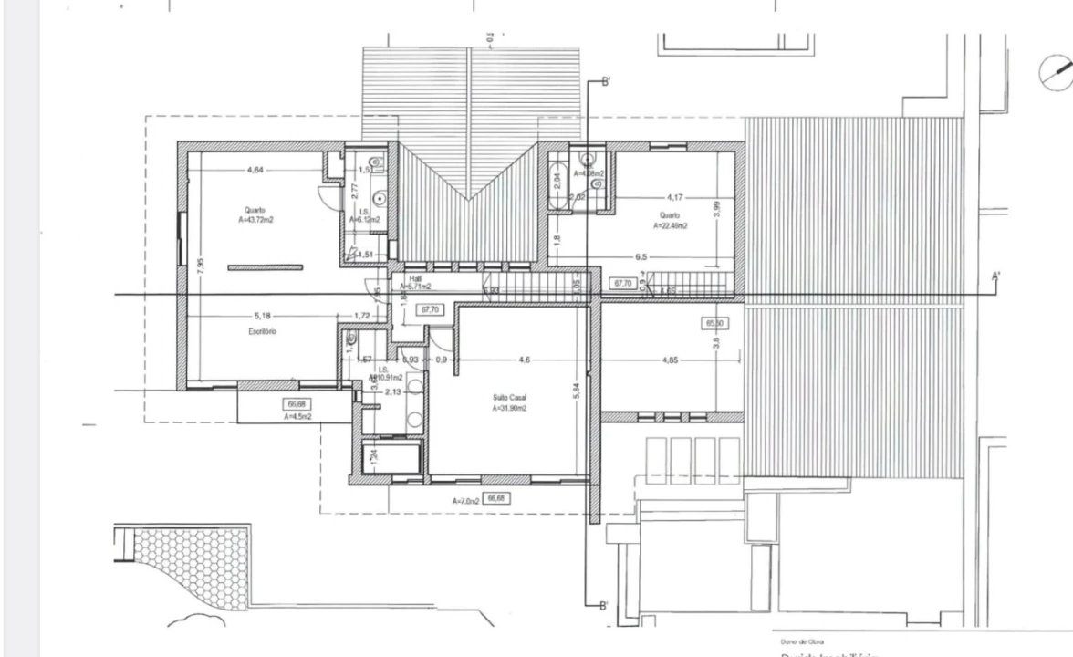 Moradia T6 para Venda em Belém Planta 3