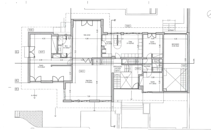 Moradia T6 para Venda em Belém Planta 1