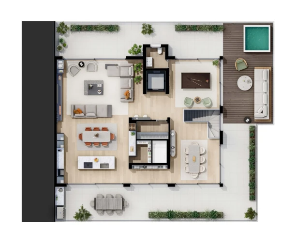 Apartamento T5 para Venda em Alcochete Planta 1