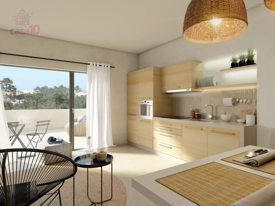 Apartamento T1 para Venda em Nazare Foto 3