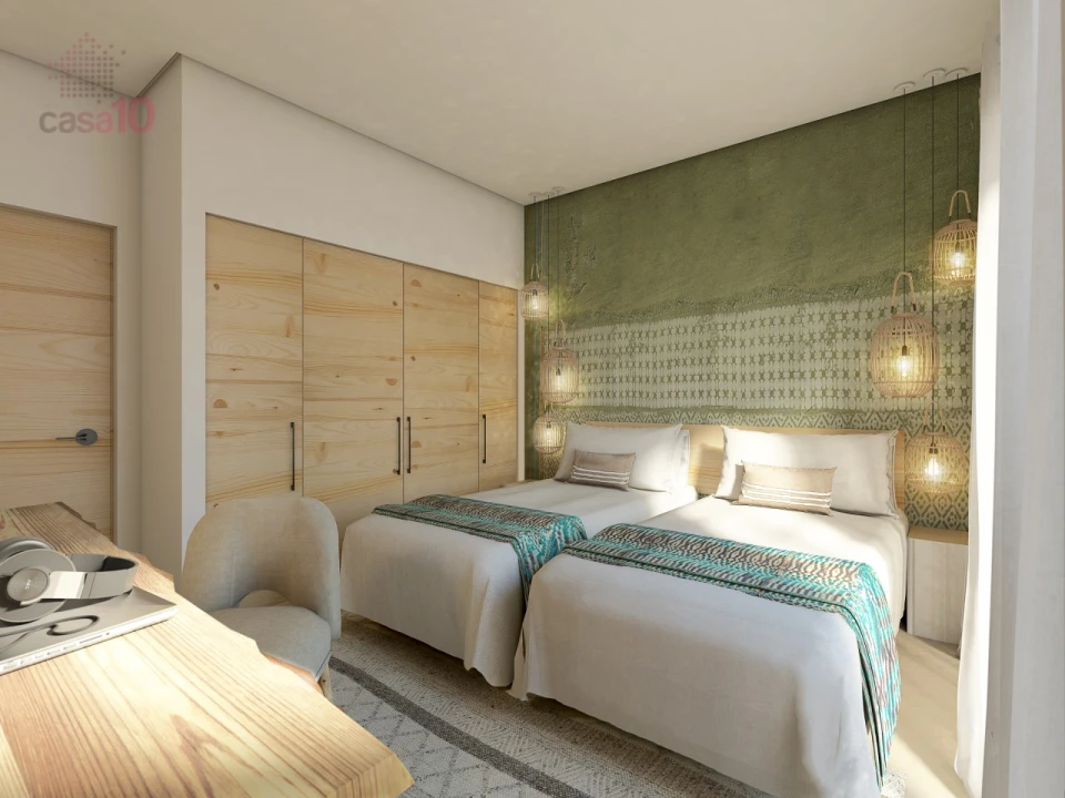 Apartamento T1 para Venda em Nazare Foto 9