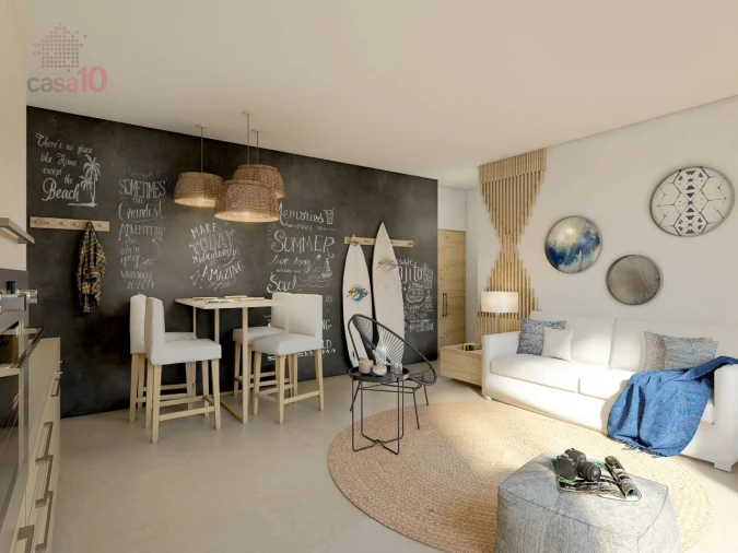 Apartamento T1 para Venda em Nazare Foto 6