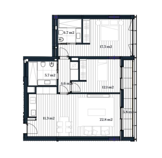 Apartamento T2 para Venda em Marvila Planta 1