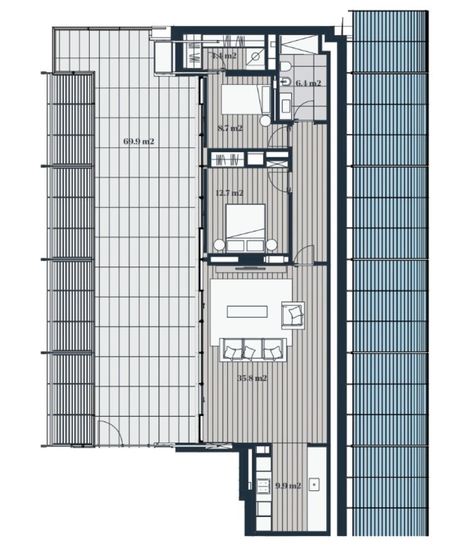 Apartamento T2 para Venda em Marvila Planta 1