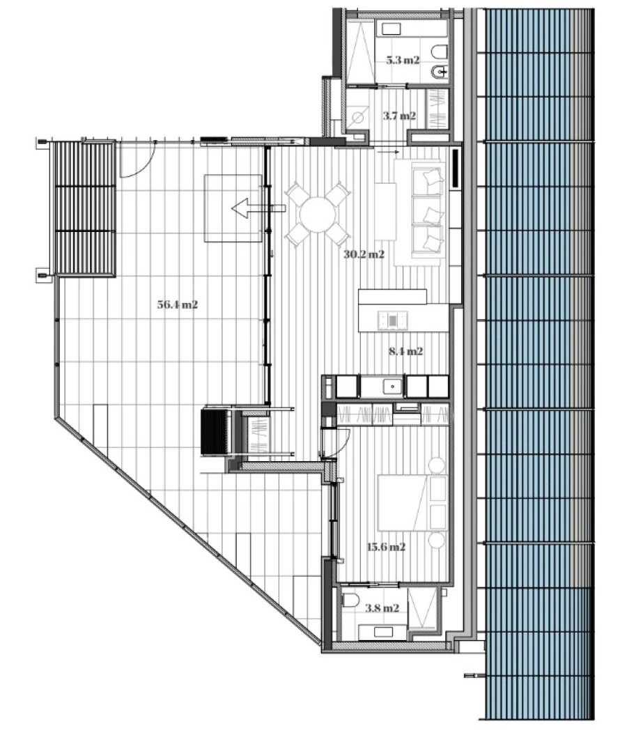 Apartamento T1 para Venda em Marvila Planta 1