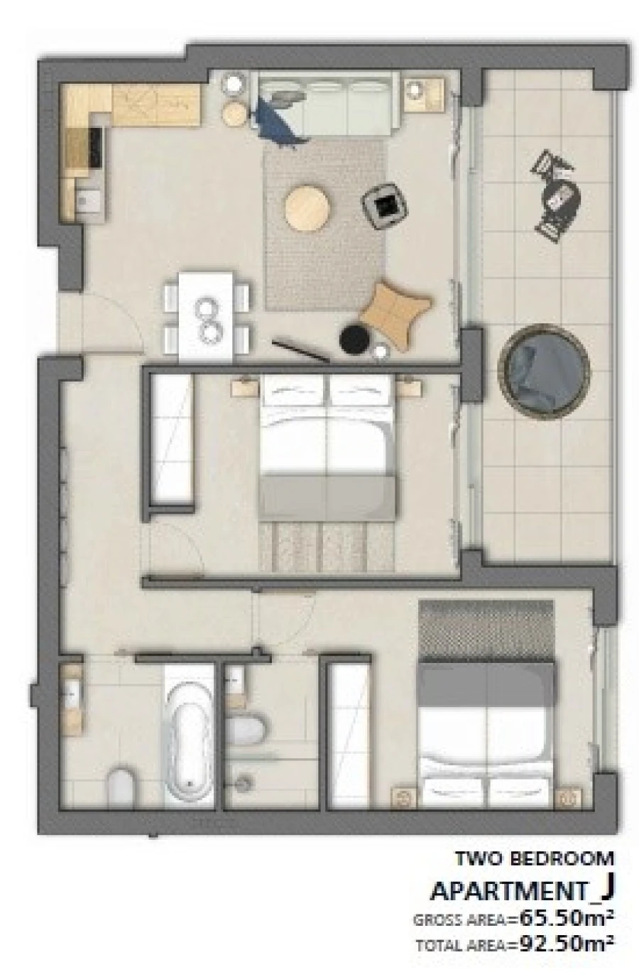 Apartamento T2 para Venda em Nazare Planta 1