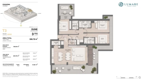 Apartamento T3 para Venda em Quarteira