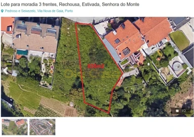 Terreno para Venda em Pedroso e Seixezelo