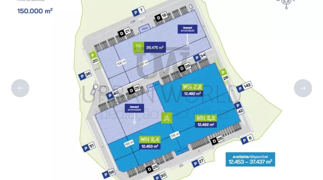 Armazém para Arrendamento em Campo e Sobrado Foto 8