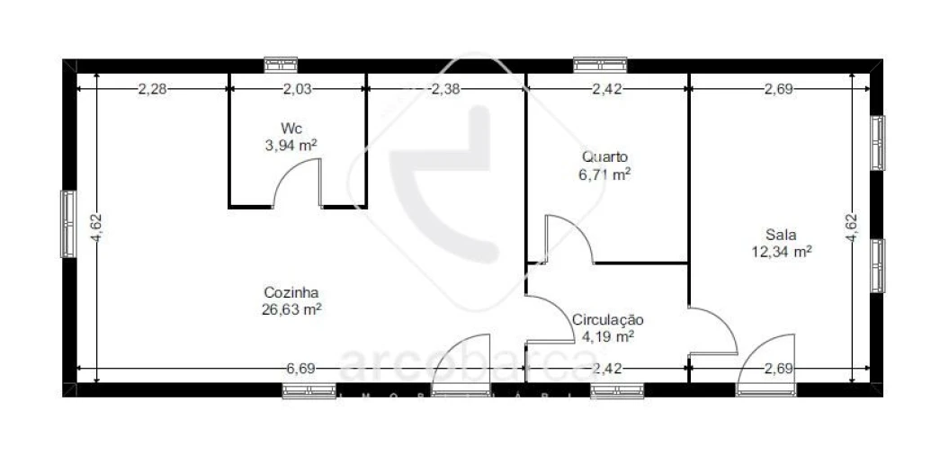 Moradia T2 para Venda em Souto e Tabaçô Foto 30
