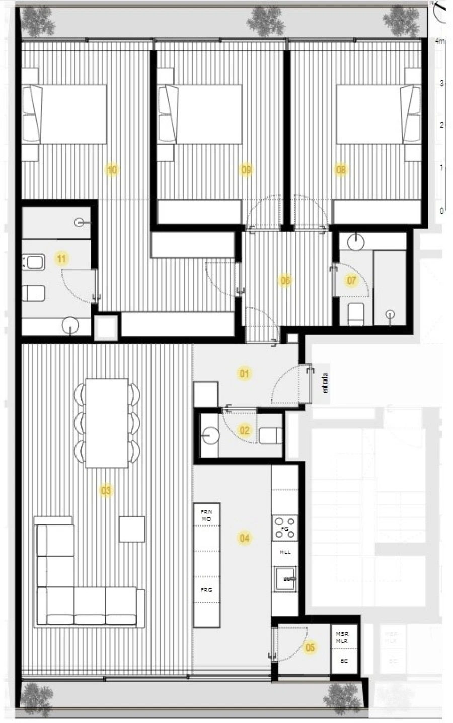 Apartamento T3 para Venda em Canidelo Foto 13