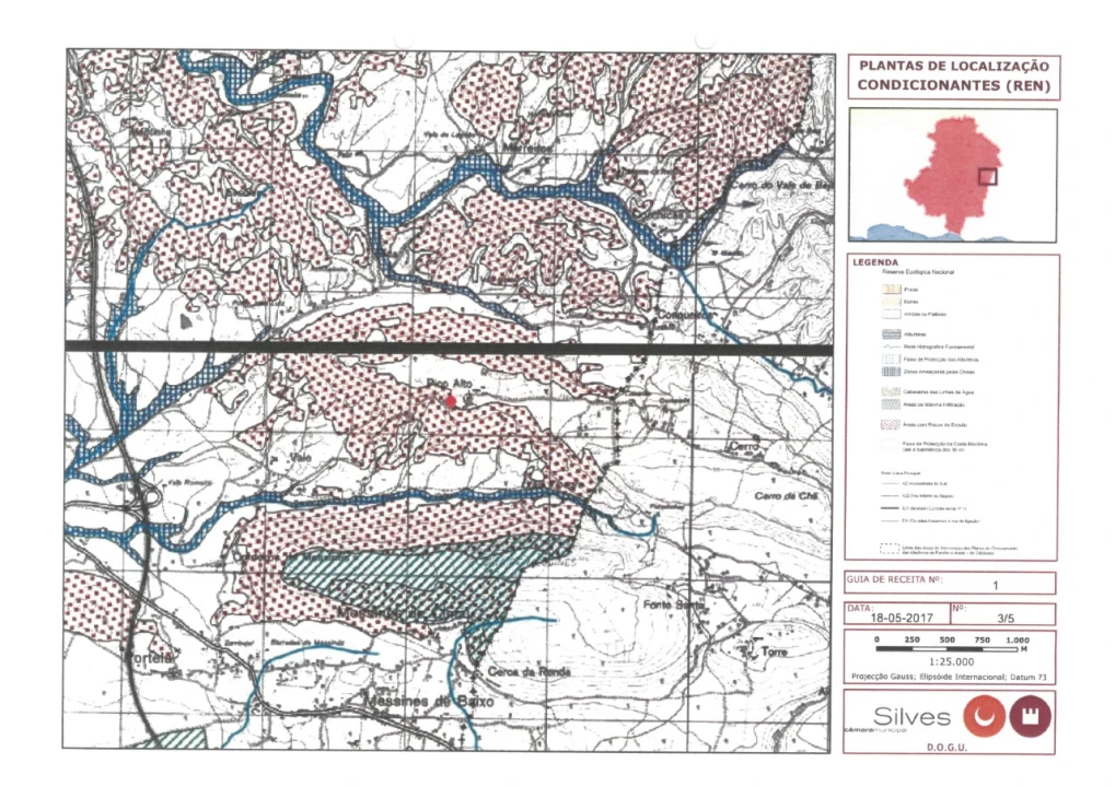 Terreno Agricola ou Rústico para Venda em São Bartolomeu de Messines Planta 5