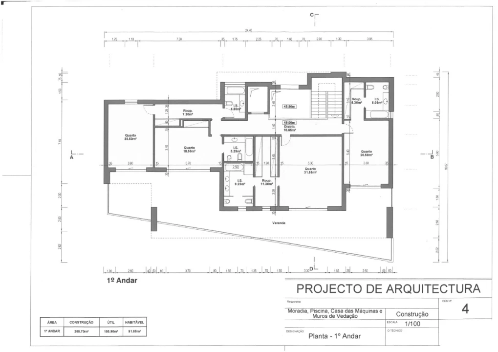 Terreno para Venda em Albufeira e Olhos de Água Planta 4