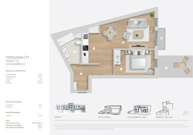 Apartamento T1 para Venda em Cedofeita, Santo Ildefonso, Sé, Miragaia, São Nicolau e Vitória