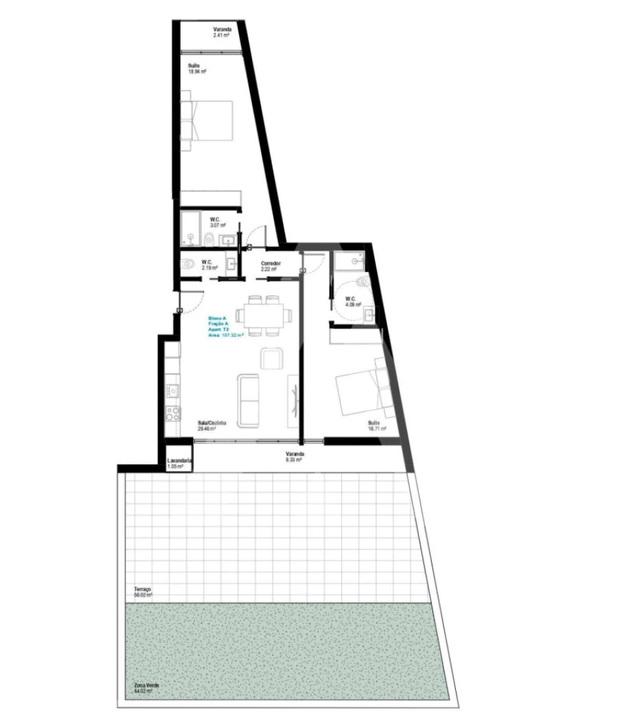 Apartamento T2 para Venda em Esgueira Foto 10