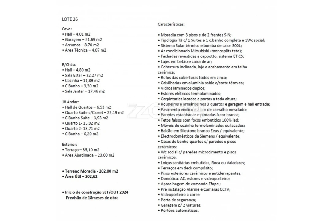 Moradia T3 para Venda em Mafamude e Vilar do Paraíso Foto 23