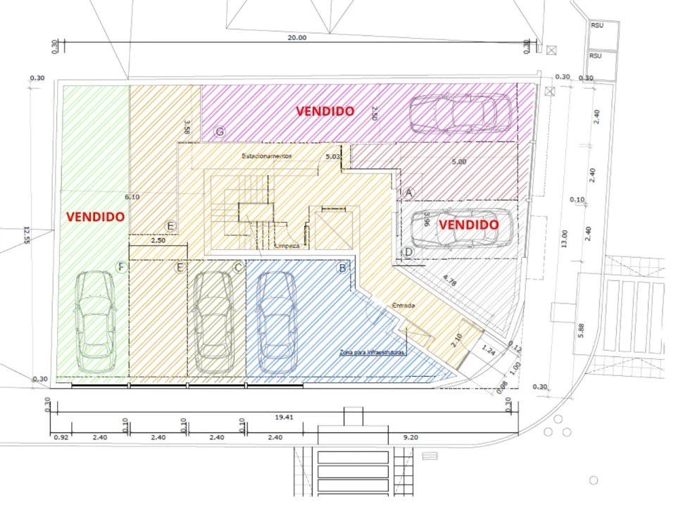 Apartamento T3 para Venda em Caldas da Rainha - Santo Onofre e Serra do Bouro Planta 2