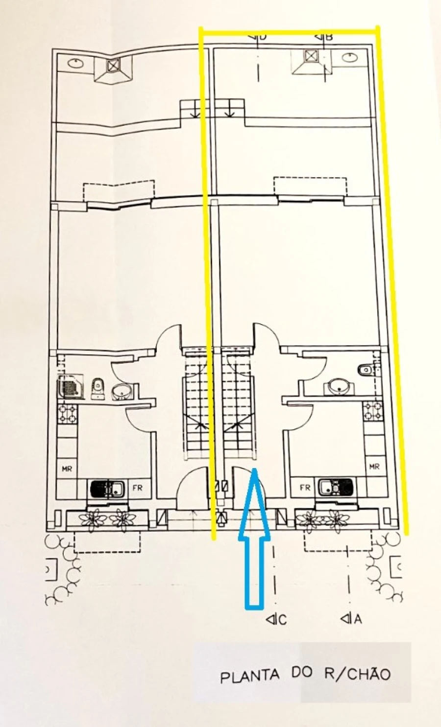 Moradia T2 para Venda em Tavira (Santa Maria e Santiago) Planta 2